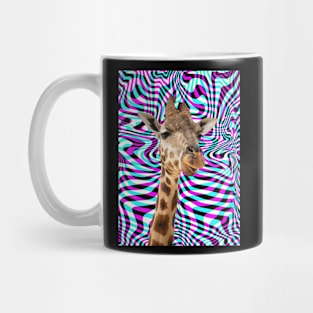 Trippy giraffe Mug